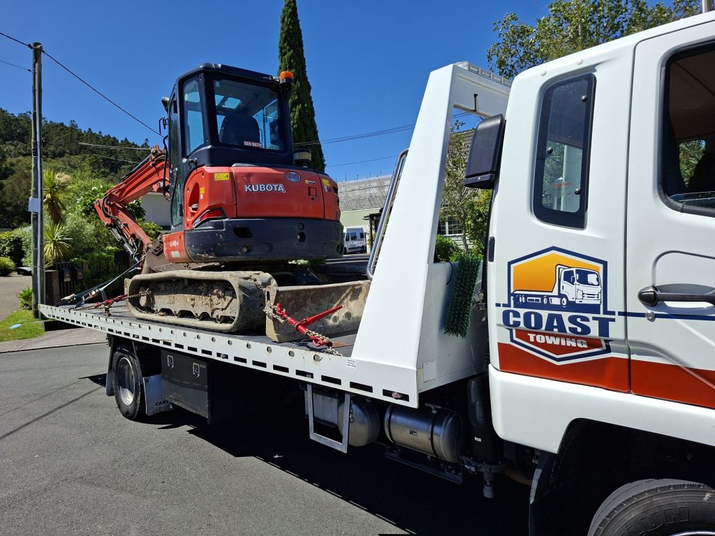 Excavator Movements Coast Towing